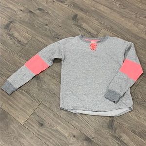 Girls crew neck sweatshirt
